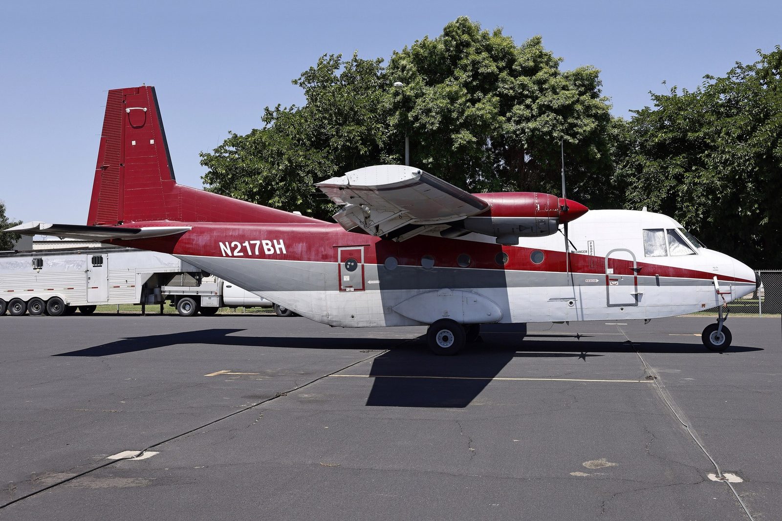 CASA C-212 Aviocar flown by Construction Helicopters