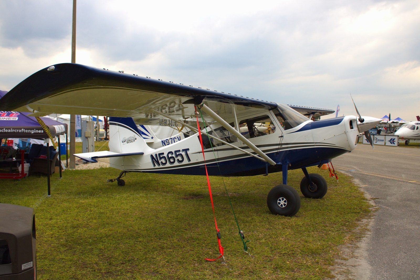 American Champion Scout flown by Wildlife Air