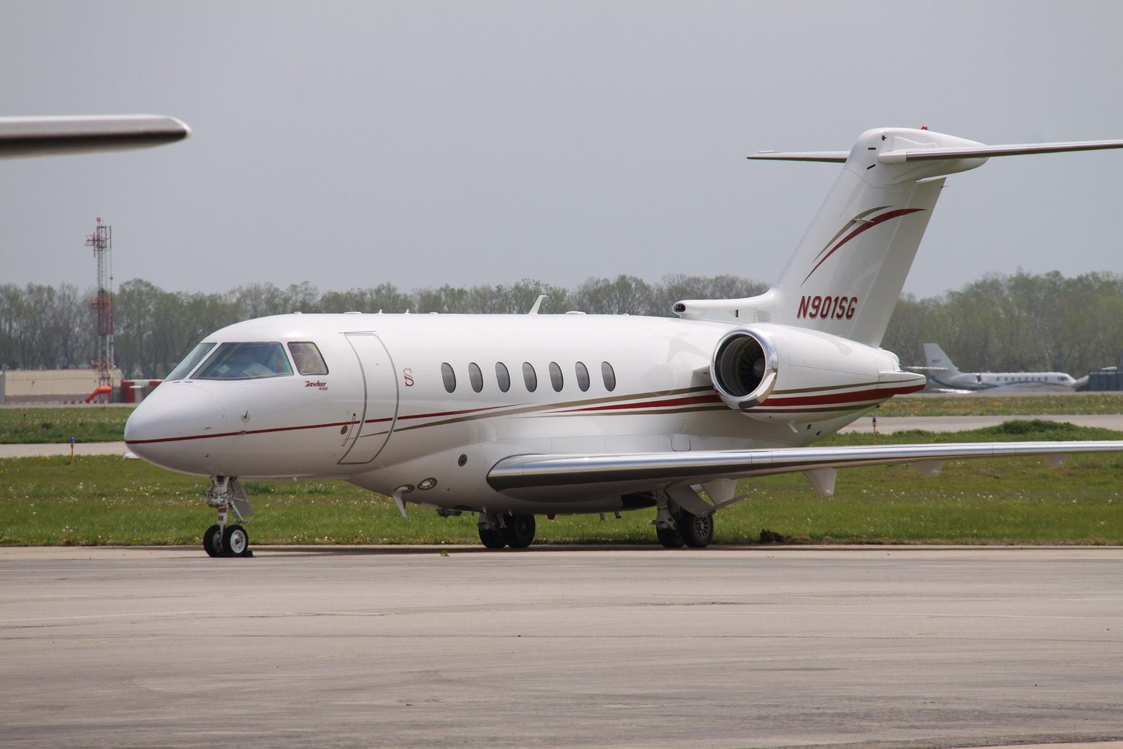 Hawker 4000 flown by Transworld Jets