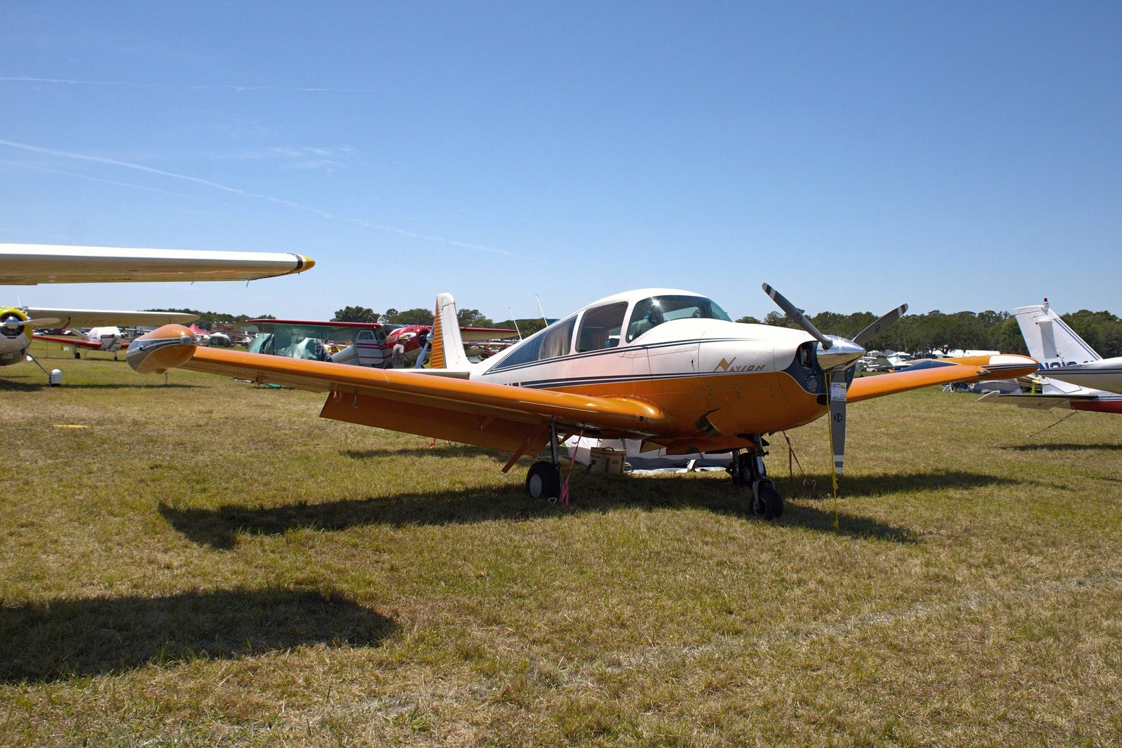 Navion flown by Kirst, Forest