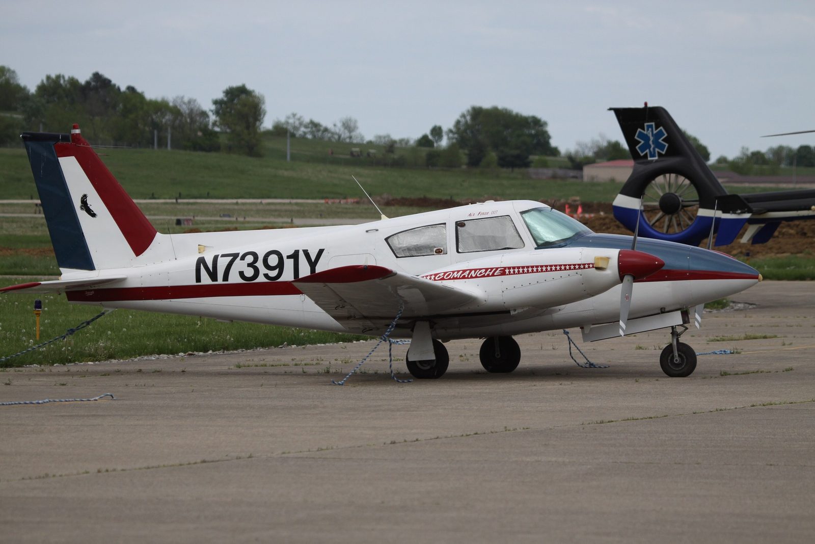 Piper Twin Comanche flown by Aviation Enterprises