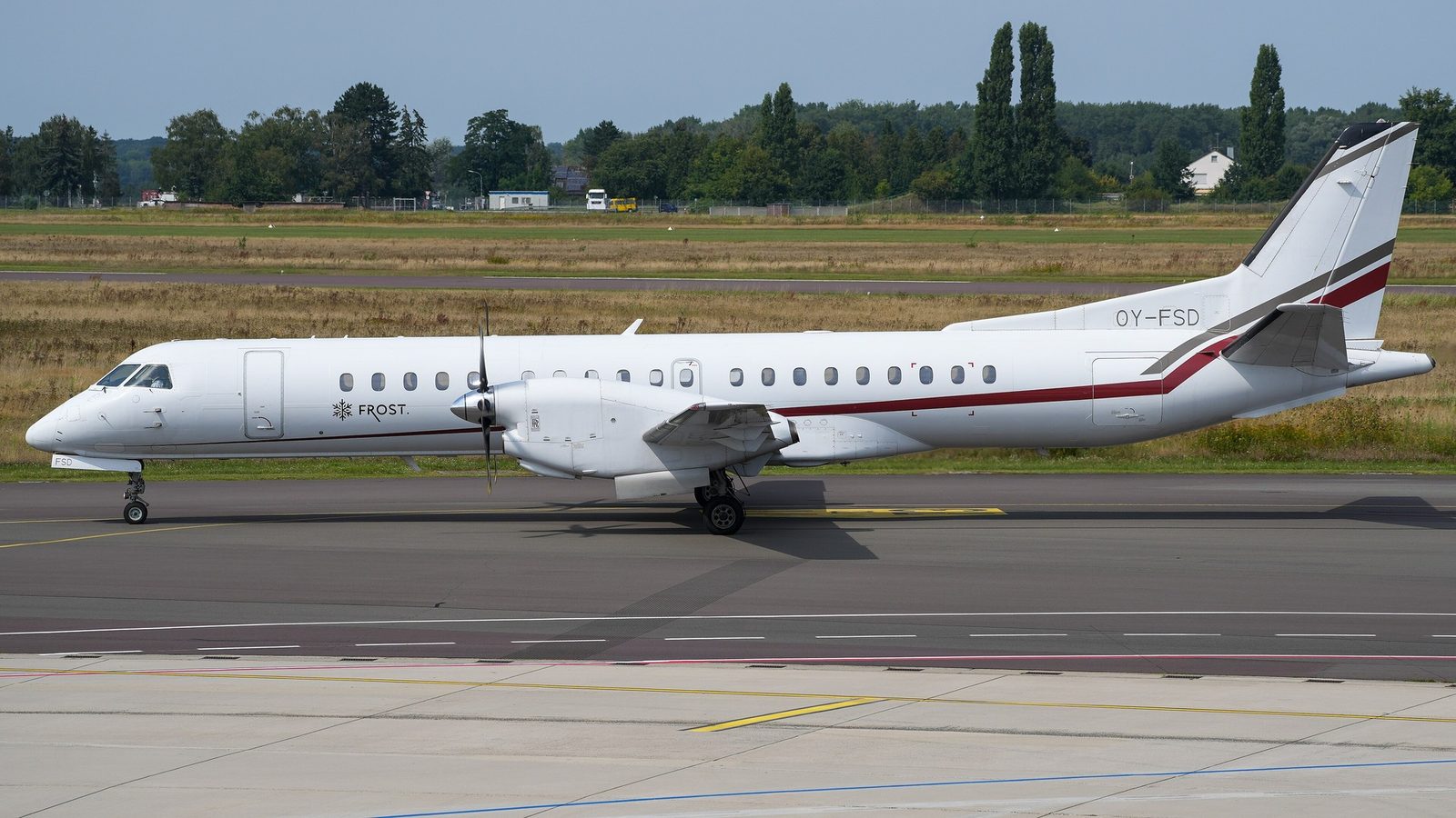 Saab 2000 flown by Meregrass