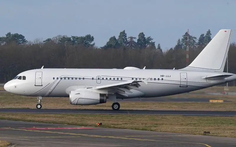 Airbus ACJ319 private jet