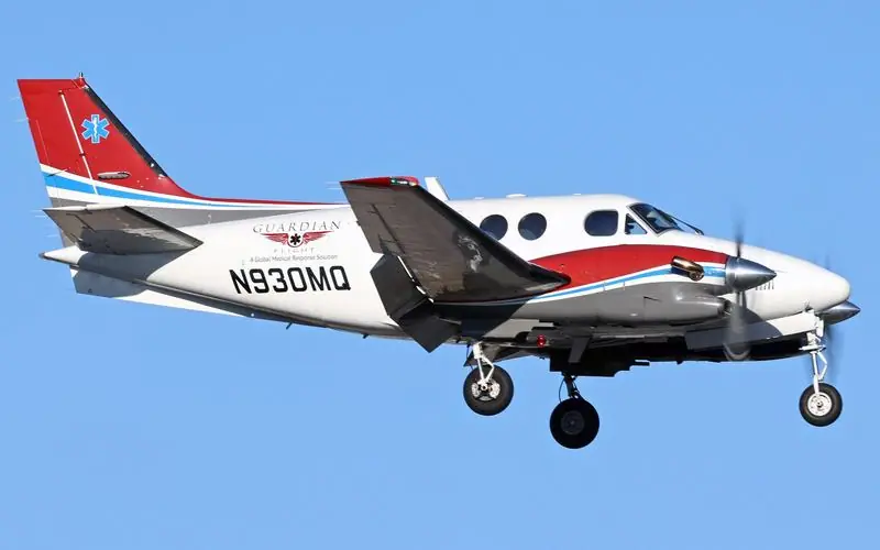 Beechcraft King Air C90 flown by Integra Aviation