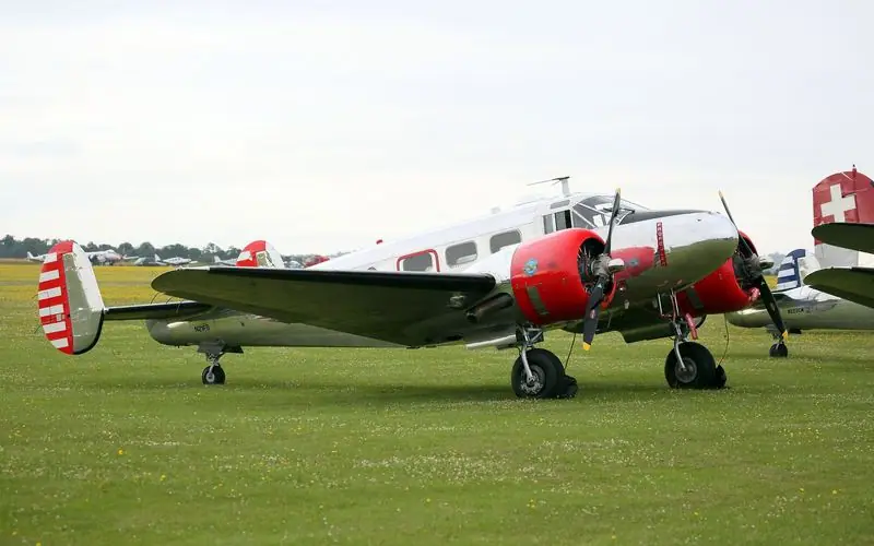 Beechcraft Model 18 private jet