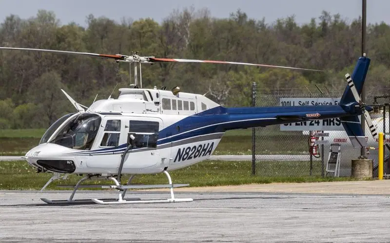 Bell 206 JetRanger helicopter