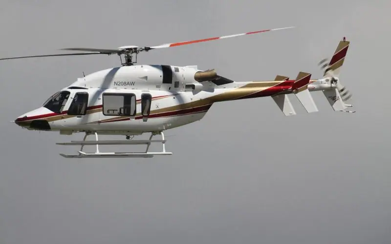 Bell 427 helicopter