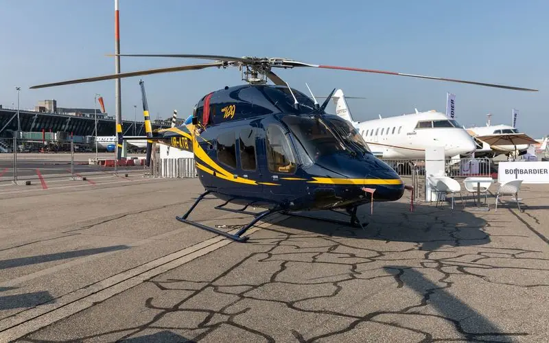 Bell 429 helicopter
