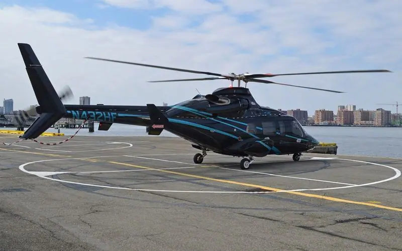 Bell 430 helicopter