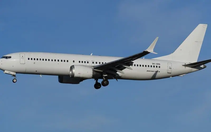 Boeing 737 MAX airliner