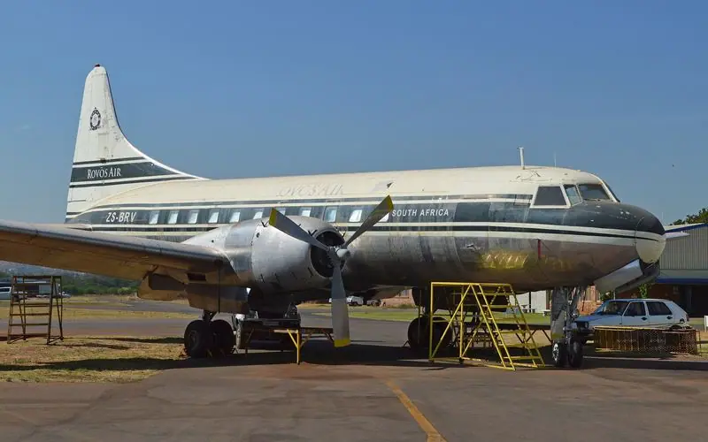 Convair 340, built by Convair