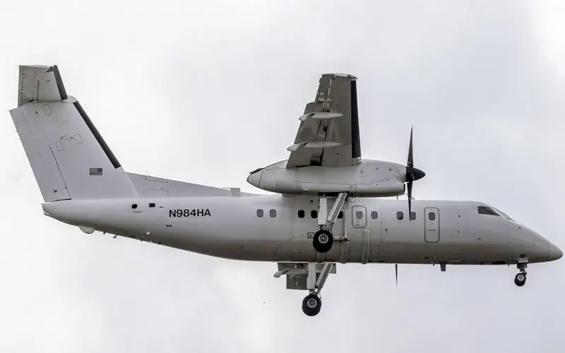 De Havilland Dash 8 airliner