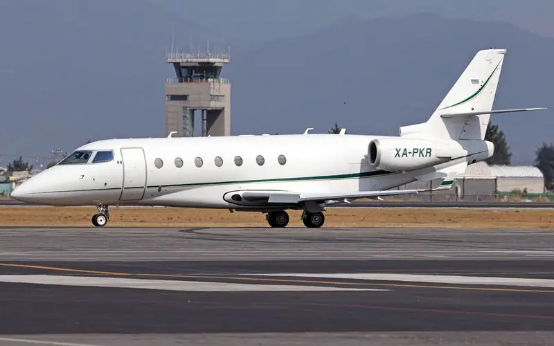 Gulfstream G200 private jet