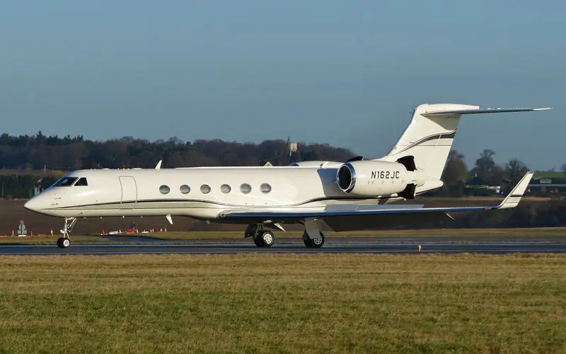 Gulfstream GV private jet