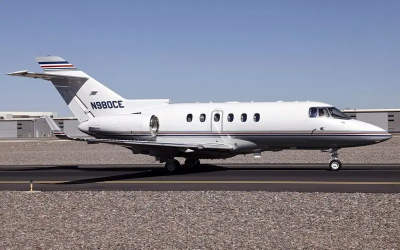 Hawker 900XP private jet