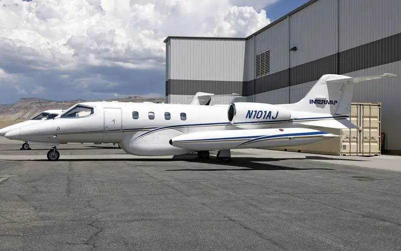 Learjet 36 private jet