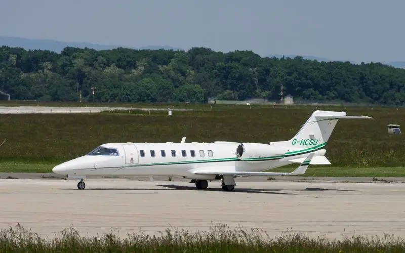 Learjet 45 flown by Guardian Flight, LLC.