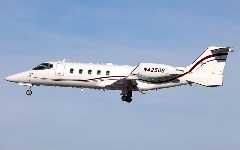Learjet 60 flown by ATI Jet