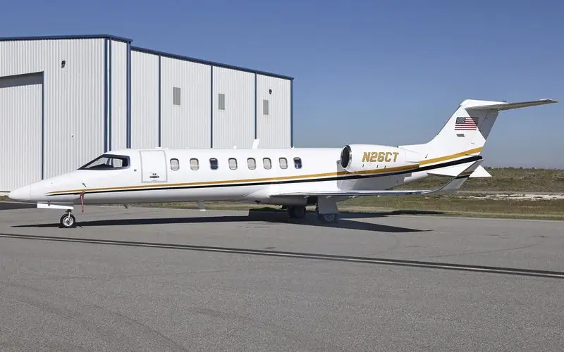 Learjet 75 flown by Metro Aviation