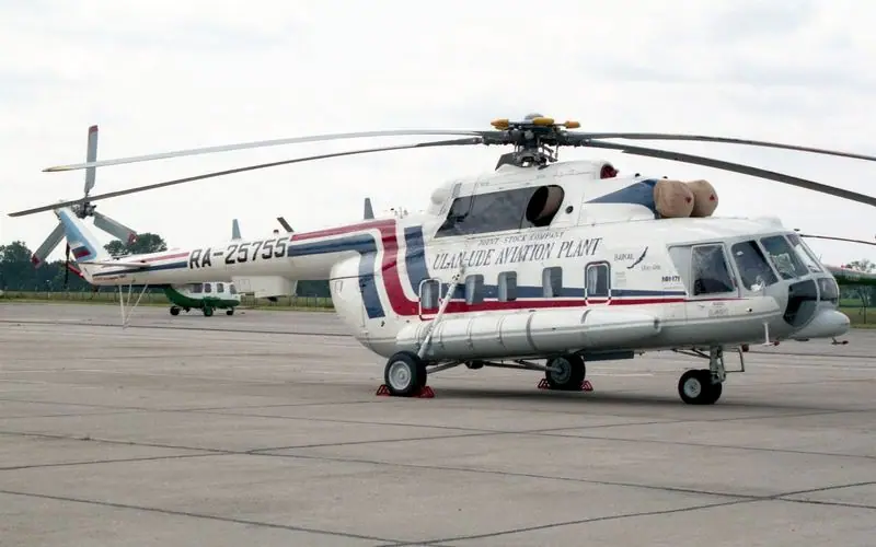 Mil Mi-172 helicopter