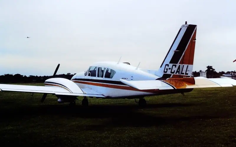 Piper Aztec private jet