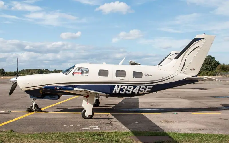 Piper Malibu private jet