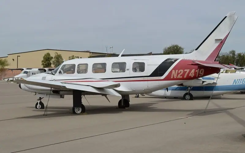 Piper Navajo private jet