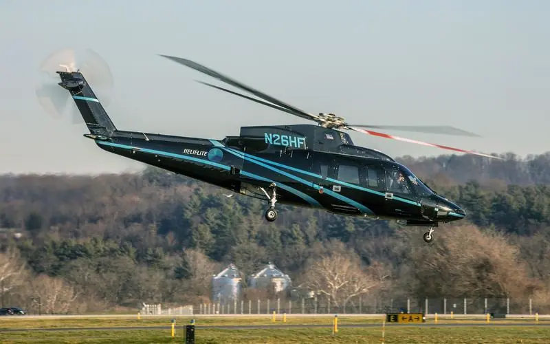 Sikorsky S-76 helicopter